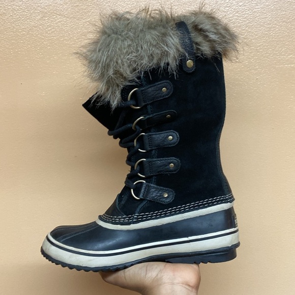 Sorel Joan Of Arctic Waterproof boots “Black Quarry” - Picture 5 of 17